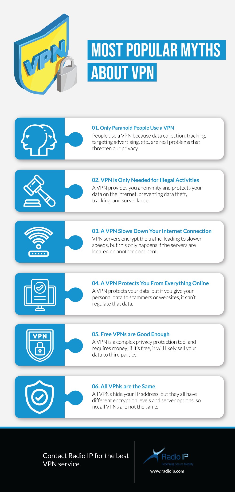 Most Popular Myths About VPN