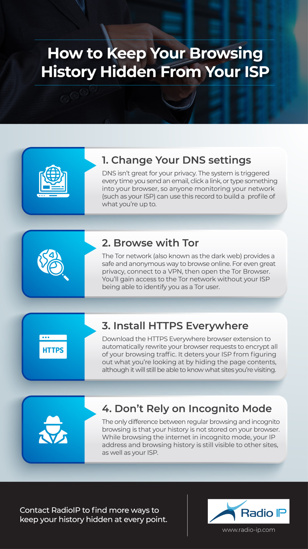 How to Keep Your Browsing History Hidden From Your ISP